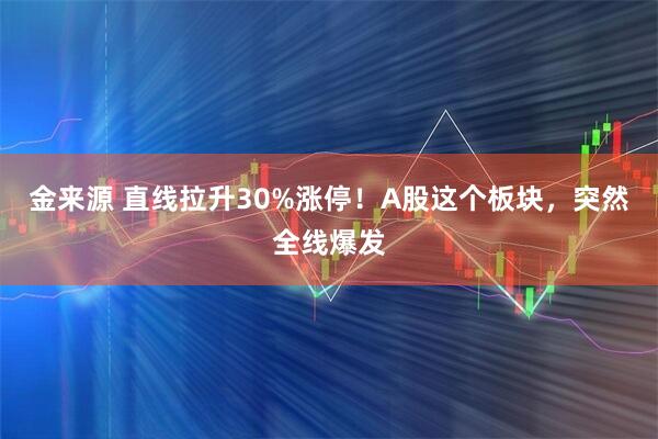 金来源 直线拉升30%涨停！A股这个板块，突然全线爆发