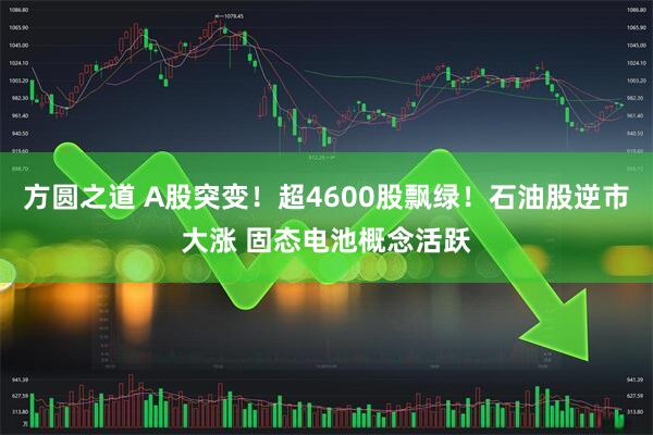 方圆之道 A股突变！超4600股飘绿！石油股逆市大涨 固态电池概念活跃